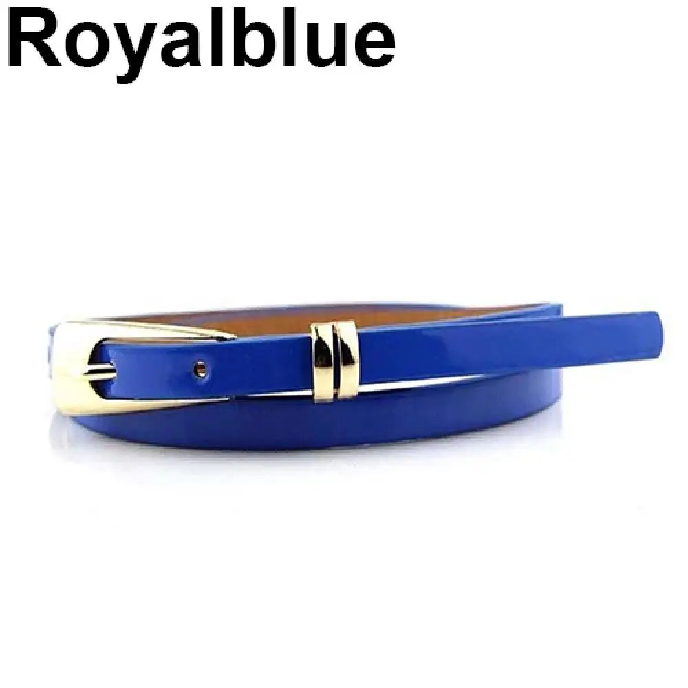 80% Hot Sale Women's Fashion Candy Color Faux Leather Buckle Skinny Belt Thin Waistband Sash
80% Hot Sale Women's Fashion Candy Color Faux Leather Buckle Skinny Belt Thin Waistband Sash