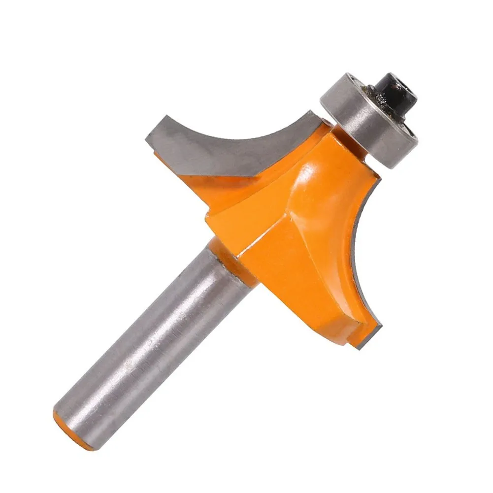 8mm Shank Corner Round Over Router Bit With Bearing Woodworking Tools Corner Rounding End Milling Cutter
8mm Shank Corner Round Over Router Bit With Bearing Woodworking Tools Corner Rounding End Milling Cutter