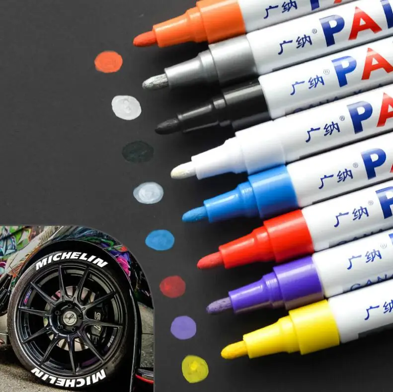 Waterproof Pen Car Tyre Tire Paint Marker Pen for VW Tiguan Passat B7 CC Audi A3 8P A4 B8 Q5 A1
Waterproof Pen Car Tyre Tire Paint Marker Pen for VW Tiguan Passat B7 CC Audi A3 8P A4 B8 Q5 A1