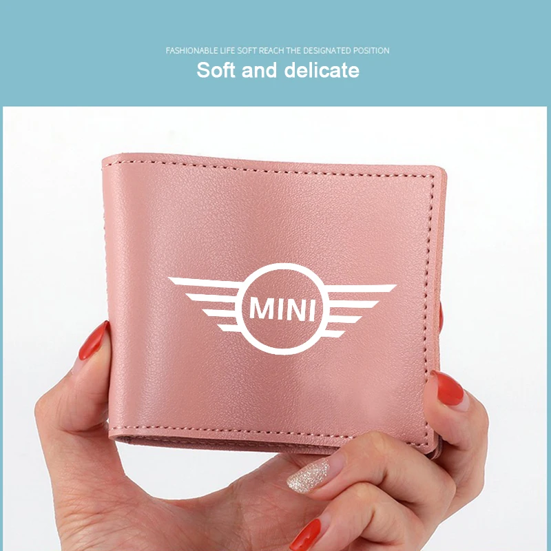 For Mini coopers R56 R50 R51 R52 R53 R52 R55 R57 r58 r59 R60 JCW S for leather car storage driver's license card bank card bag