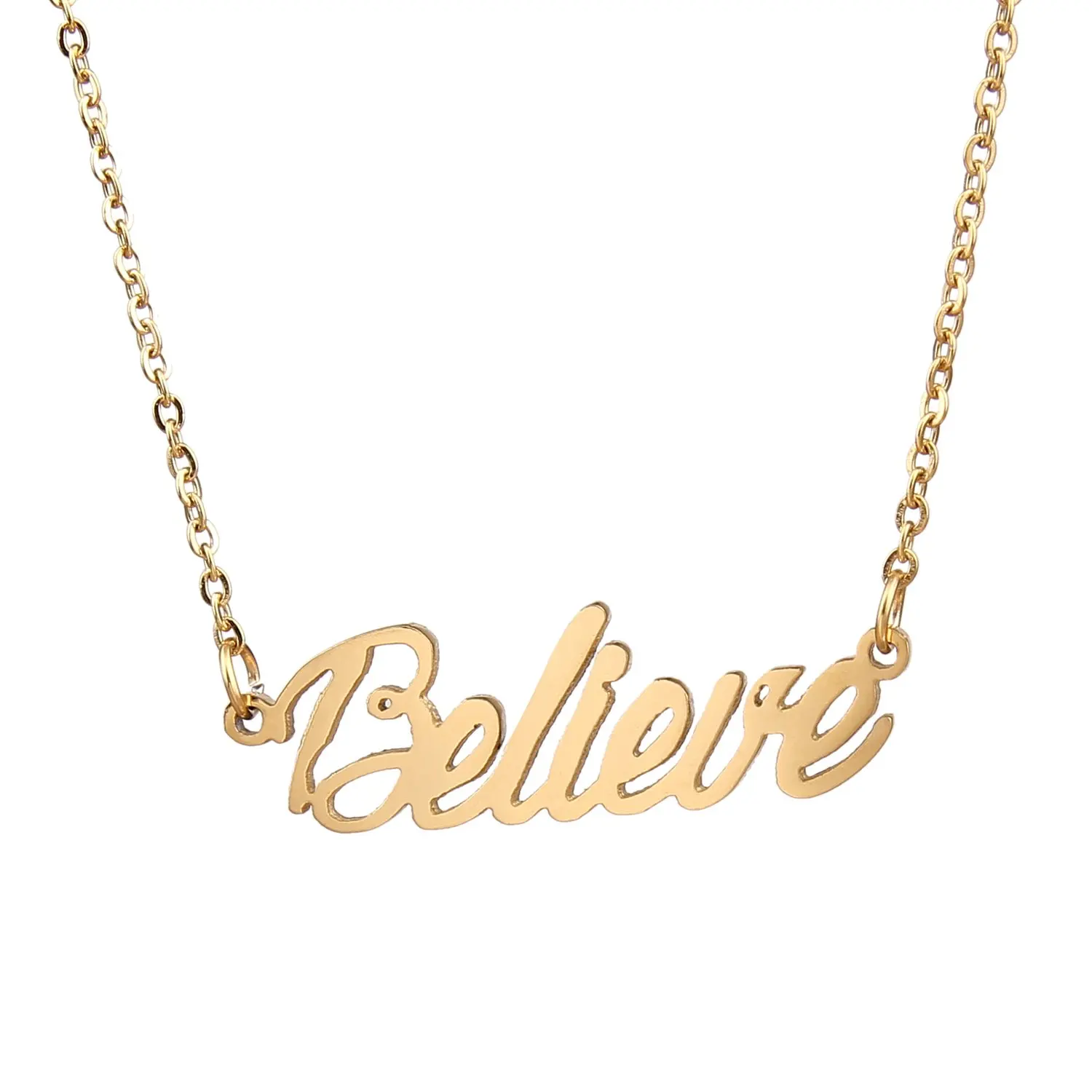 Gold Color English Name Necklace Customized Nameplate Necklaces Birthday Stainless Steel Engraving Gift Personalized Jewelry
Gold Color English Name Necklace Customized Nameplate Necklaces Birthday Stainless Steel Engraving Gift Personalized Jewelry