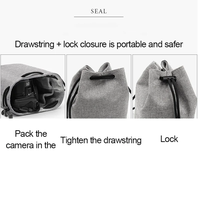 Camera Lens Bag Portable Waterproof Cameras Case Oxford Cloth SLR Camera Storage Handbag for Travel Light Photo Pouch Backpack
Camera Lens Bag Portable Waterproof Cameras Case Oxford Cloth SLR Camera Storage Handbag for Travel Light Photo Pouch Backpack