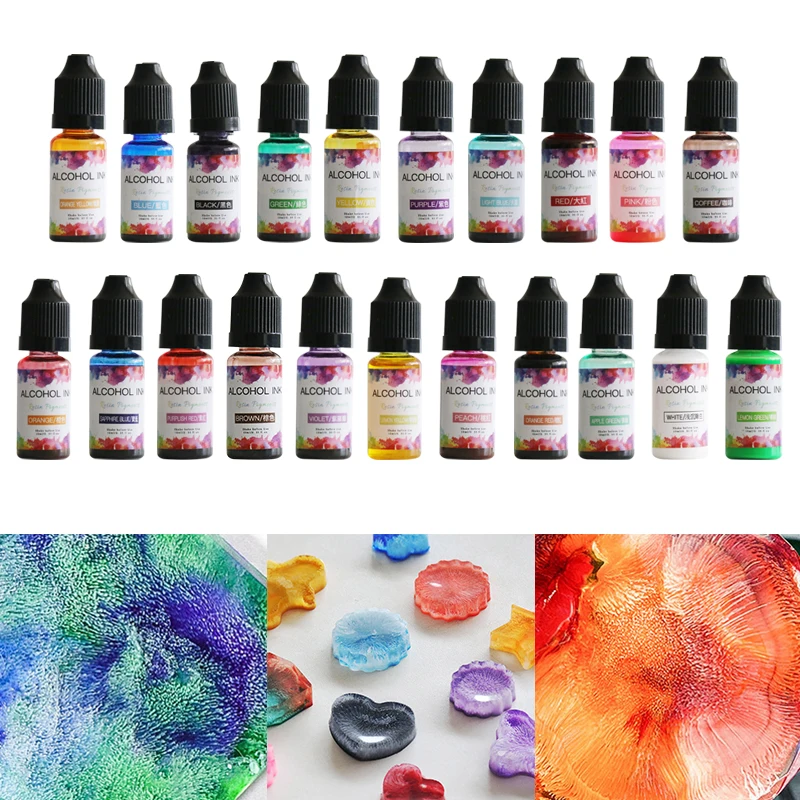 10ml Color Liquid Pigment Epoxy Resin Color Tint UV Resin Colorant Dye Liquid Colorant For Resin Jewelry Making 24 Colors
10ml Color Liquid Pigment Epoxy Resin Color Tint UV Resin Colorant Dye Liquid Colorant For Resin Jewelry Making 24 Colors