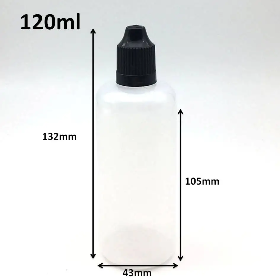 20pcs Empty 120ml Plastic Dropper Bottles With Childproof Cap E-Liquid PE Bottle Fast Shipping
20pcs Empty 120ml Plastic Dropper Bottles With Childproof Cap E-Liquid PE Bottle Fast Shipping