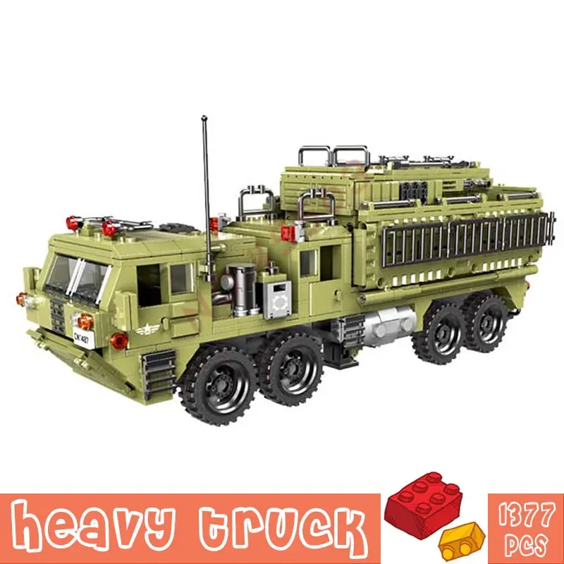 1377 шт. военный грузовик WW2 SWAT, строительные блоки, игрушки для мальчиков, с изображением автомобиля подарки модель силы кирпичи Моделировани... 
1377 шт. военный грузовик WW2 SWAT, строительные блоки, игрушки для мальчиков, с изображением автомобиля подарки модель силы кирпичи Моделировани...