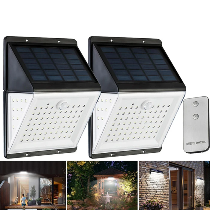 88 LEDs Solar Power Lamp Motion Sensor Light Remote Control Solar Light Outdoor Yard Wall Lamp Waterproof Solar Outdoor Light
88 LEDs Solar Power Lamp Motion Sensor Light Remote Control Solar Light Outdoor Yard Wall Lamp Waterproof Solar Outdoor Light