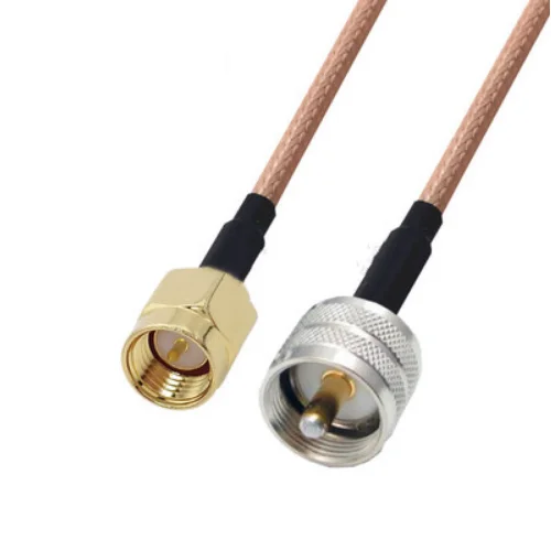 NEW RG178 Cable Kabel SMA Male to UHF PL259 Male adapter Pigtail Coaxial RF jumper cable 0.1m0.5m1m2m
NEW RG178 Cable Kabel SMA Male to UHF PL259 Male adapter Pigtail Coaxial RF jumper cable 0.1m0.5m1m2m