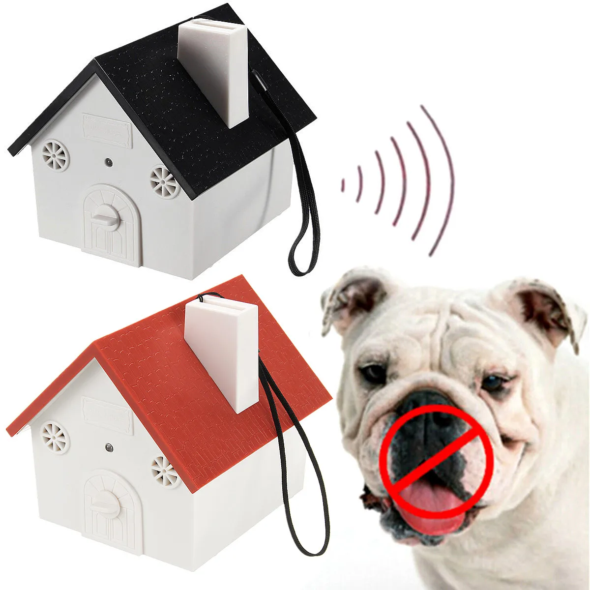 

Ultrasonic Waterproof Dog Anti Bark House Controller Silencer Stopper Bark Control Birdhouse Anti Device Dog Barking ControL