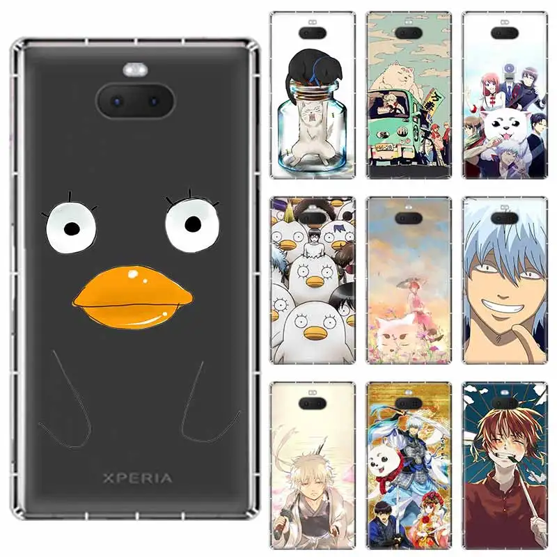 Мягкий ТПУ чехол GINTAMA для Sony Xperia X XA XA1 XA2 XA3 XZ XZ1 XZ2 XZ3 XZ4 L1 L2 L3 Plus Compeact|Бамперы| |