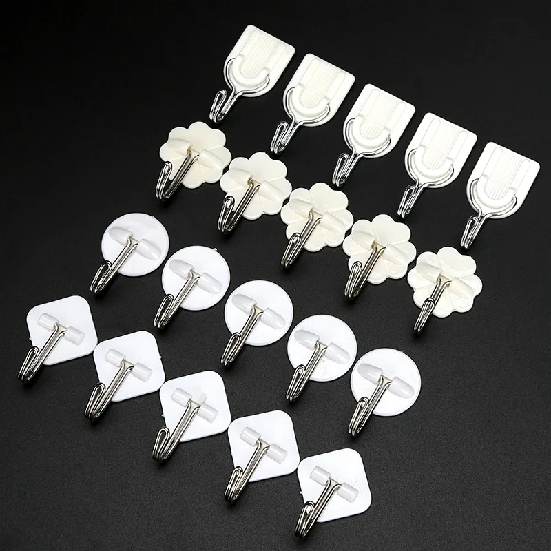 1pcs 5x3cm White Strong Self Adhesive Door Wall Hangers Hooks Sticky Hanger Holder For Kitchen Bathroom Accessories
1pcs 5x3cm White Strong Self Adhesive Door Wall Hangers Hooks Sticky Hanger Holder For Kitchen Bathroom Accessories