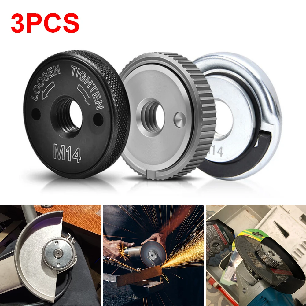 Angle Grinder Inner Outer Flange Nut Set M14 Thread Quick Release Nut Power Replacement For Bosch Metabo Milwaukee Makita
Angle Grinder Inner Outer Flange Nut Set M14 Thread Quick Release Nut Power Replacement For Bosch Metabo Milwaukee Makita