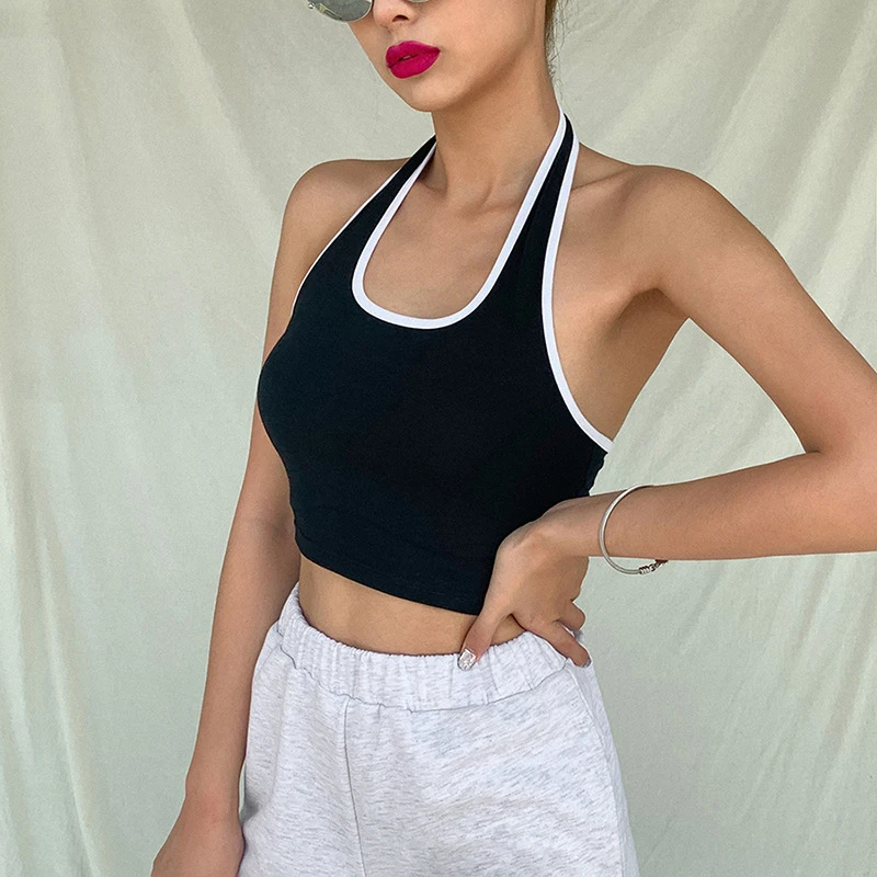 Sexy Sleeveless Tops Women Clothes Vest Summer Hanging Beach Sports Tank Topic Is Female Short Tanks Top Gym Clothing Undefined
Sexy Sleeveless Tops Women Clothes Vest Summer Hanging Beach Sports Tank Topic Is Female Short Tanks Top Gym Clothing Undefined