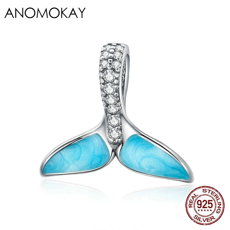 Anomook 925 Серебряное ожерелье 925 пробы с блестящей синей эмалью, хвост русалки, очаровательные браслеты, серебряные украшения, аксессуары
Anomook 925 Серебряное ожерелье 925 пробы с блестящей синей эмалью, хвост русалки, очаровательные браслеты, серебряные украшения, аксессуары