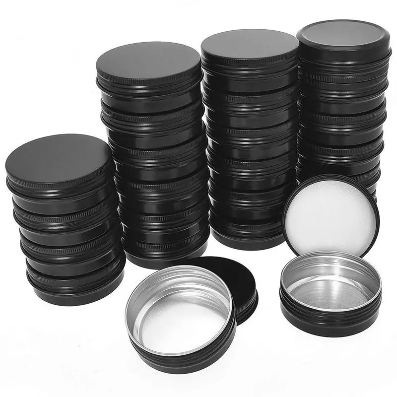 Aluminum Tin Cans - 40 Pack 1Oz / 30G Round Metal Tin Container Screw Top Cans Cosmetic Sample Containers Candle Travel Tins
Aluminum Tin Cans - 40 Pack 1Oz / 30G Round Metal Tin Container Screw Top Cans Cosmetic Sample Containers Candle Travel Tins