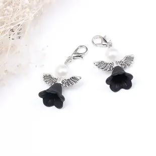 Doreen Box Guardian Angel Wing Clip On Charms For Vintage Bracelets Flower Antique Silver Color Acrylic Beads 38 x 22mm, 10 PCs
Doreen Box Guardian Angel Wing Clip On Charms For Vintage Bracelets Flower Antique Silver Color Acrylic Beads 38 x 22mm, 10 PCs