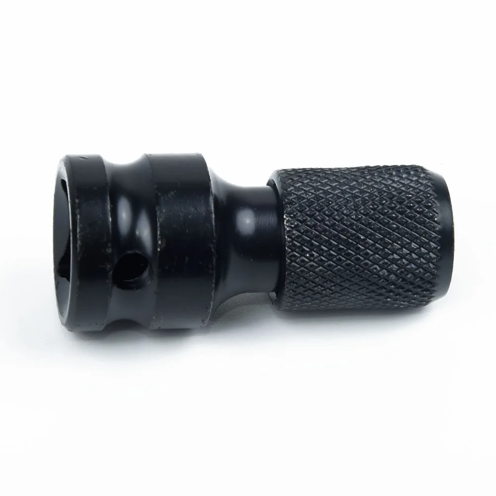 1/2 Drive To 1/4 Hex Drill Chuck Converter Socket Adapter For Impact Wrench Black High Quality Hex Female Connector
1/2 Drive To 1/4 Hex Drill Chuck Converter Socket Adapter For Impact Wrench Black High Quality Hex Female Connector