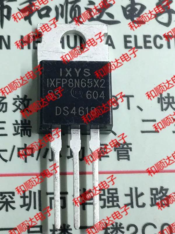 Оригинальный Новый/5 предметов в лоте IXFP8N65X2 220 650V 8A|Регуляторы