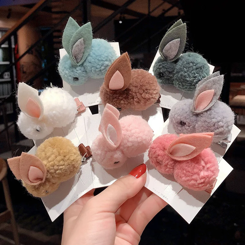 Children's Pure Color Elastic Hair Band Cute Fur Ball Rabbit Girl Hair Tie Cartoon Ponytail Women Rubber Band Hair Accessories
Children's Pure Color Elastic Hair Band Cute Fur Ball Rabbit Girl Hair Tie Cartoon Ponytail Women Rubber Band Hair Accessories