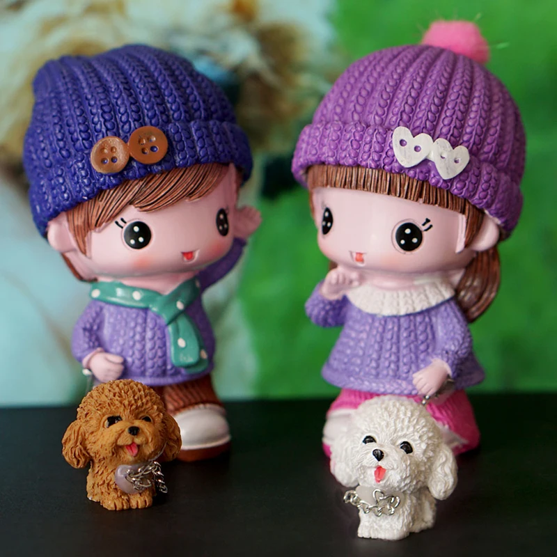 Cute Small Ornaments Resin Couple Statue Crafts Decorative Figure Decor Figurine for Home Office Girls Gift
Cute Small Ornaments Resin Couple Statue Crafts Decorative Figure Decor Figurine for Home Office Girls Gift