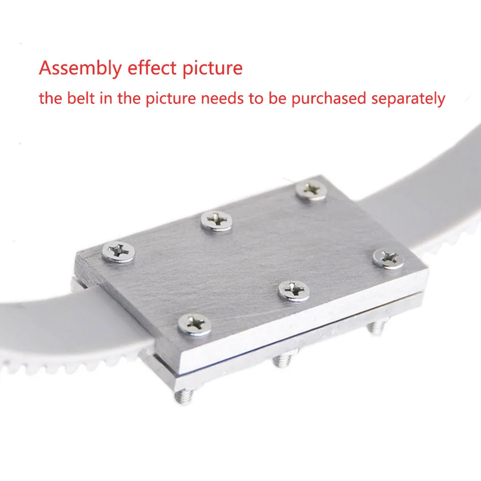 

1Pcs Combination Tooth Plate 3M 5M 8M S3M S5M S8M XL Timing Belt TBCS Connector Clamping Tooth Plate Width10-30mm