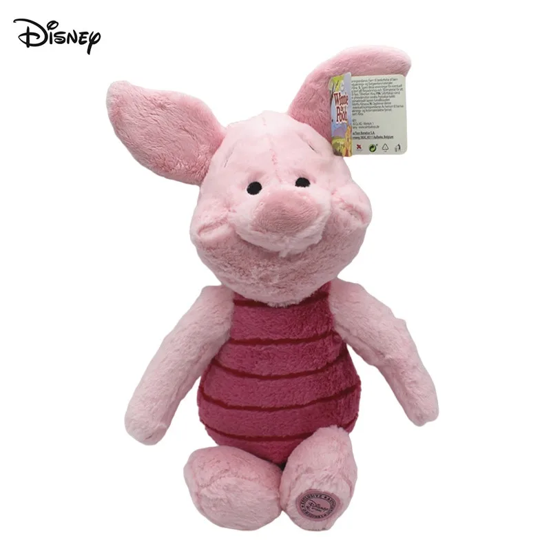 

Original Disney Anime Cartoon Pooh Bear Friend Piglet Plush Toy Kawaii Animal Small Pig Soft Stuffed Doll Children Gift 48cm