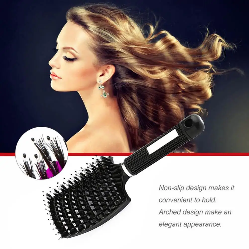 1Pcs Hair Scalp Massage Comb Bristle Nylon Hairbrush Wet Curly Detangle Hair Brush For Salon Hairdressing Styling Tools 
1Pcs Hair Scalp Massage Comb Bristle Nylon Hairbrush Wet Curly Detangle Hair Brush For Salon Hairdressing Styling Tools