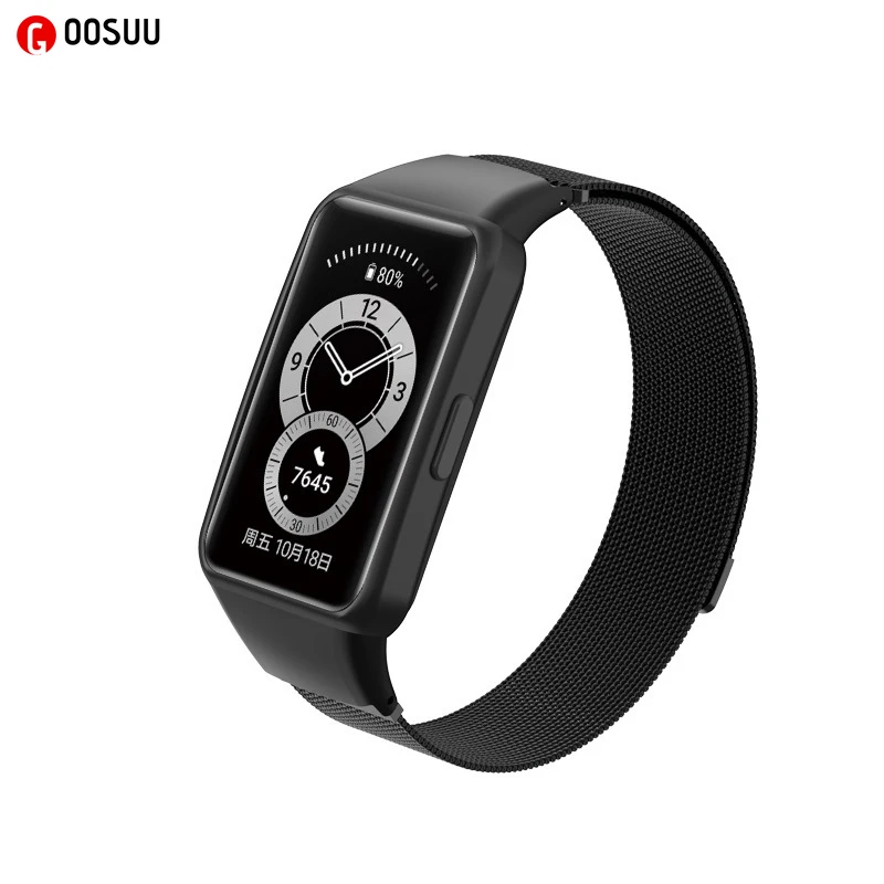 Ремешок «Миланская петля» из цинкового сплава с магнитным разъемом для Huawei Band 6
Ремешок «Миланская петля» из цинкового сплава с магнитным разъемом для Huawei Band 6