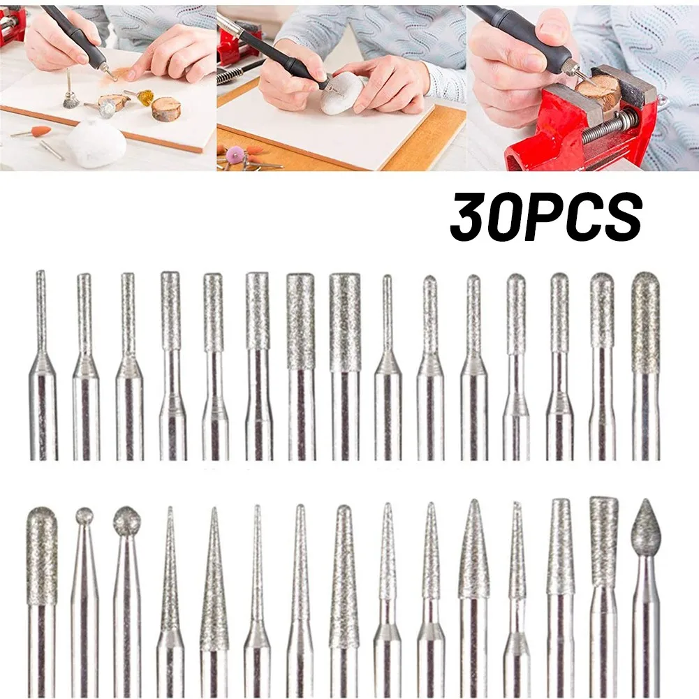 Grinding Burr Diamond Drill Bit High Strength Multipurpose Rotary Burr Rotary Tool
Grinding Burr Diamond Drill Bit High Strength Multipurpose Rotary Burr Rotary Tool