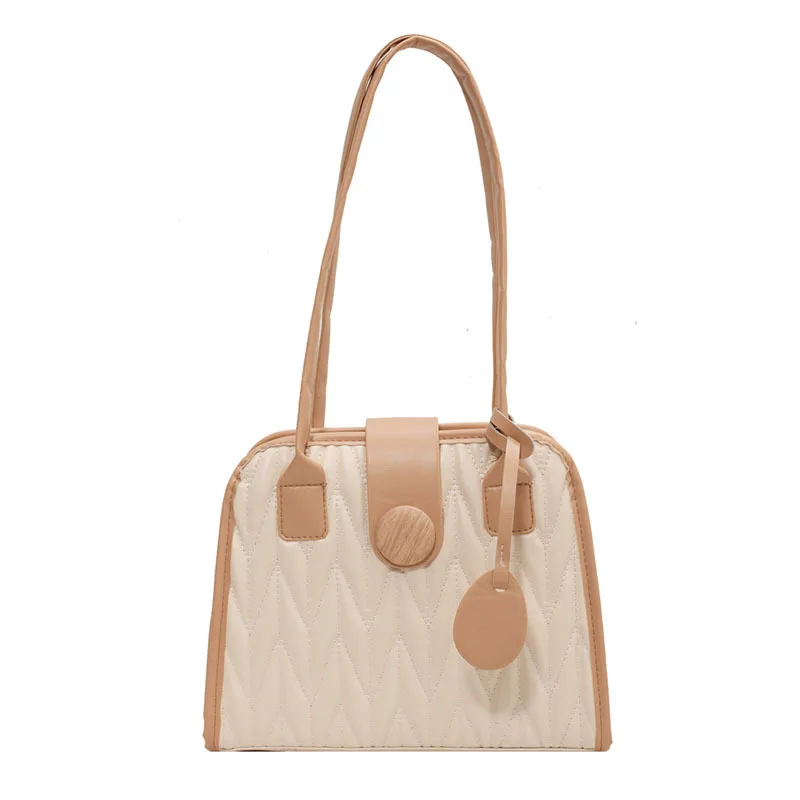Fashion Shoulder Bag Women Simple Top Handle Bag PU Leather Thread Female Luxury Handbags Ladies Hand Bag Totes Sac A Main Femme
Fashion Shoulder Bag Women Simple Top Handle Bag PU Leather Thread Female Luxury Handbags Ladies Hand Bag Totes Sac A Main Femme