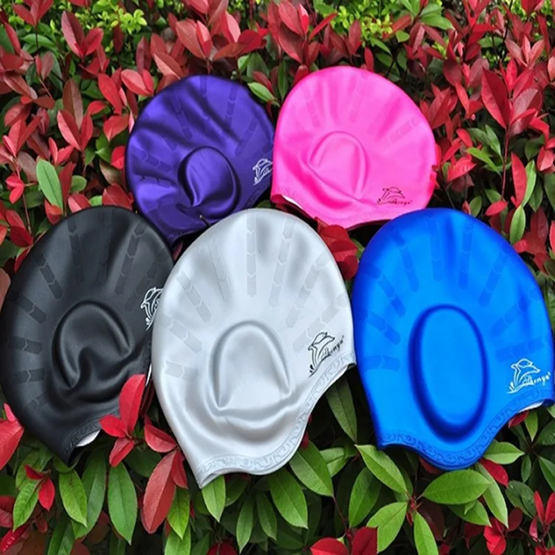 Adults Earprotective Swimming Caps Men Women Long Hair Waterproof Swim Pool Cap Ear Protect Large Natacion Silicone Diving Hat
Adults Earprotective Swimming Caps Men Women Long Hair Waterproof Swim Pool Cap Ear Protect Large Natacion Silicone Diving Hat