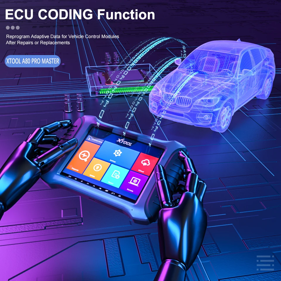 Original XTOOL A80 Pro Master OBD2 Scanner ECU Coding Programmming Key Coding OBD 2 Auto Car Diagnostic Tool PK MK908P IM608
Original XTOOL A80 Pro Master OBD2 Scanner ECU Coding Programmming Key Coding OBD 2 Auto Car Diagnostic Tool PK MK908P IM608