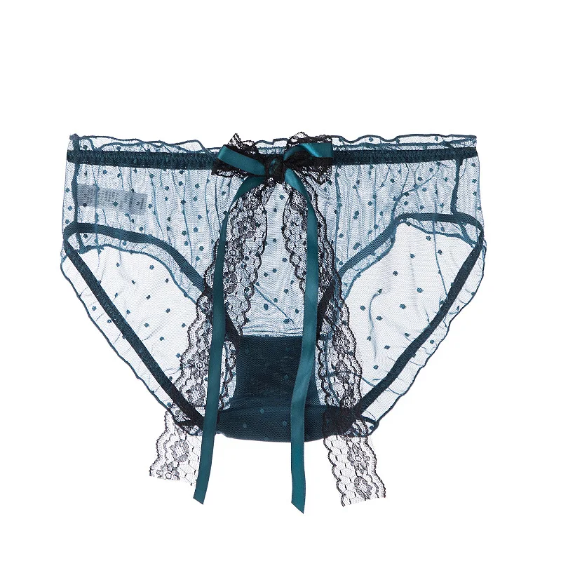 5-color Transparent Polka Dot Mesh Panties Women Sexy Cute Hip Bowknot Cute Girl Lace Low-waist Panties Pink Ribbon Panties Sexy
5-color Transparent Polka Dot Mesh Panties Women Sexy Cute Hip Bowknot Cute Girl Lace Low-waist Panties Pink Ribbon Panties Sexy