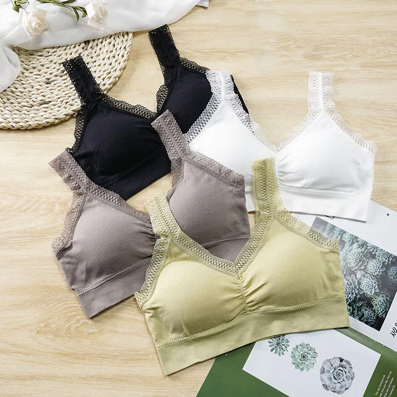 2021 New 1pc Lace Seamless Wrap Bra Tube Top Women Comfortable Vest-Style No rims Sports Underwear Ladies Soft Padded Bras New
2021 New 1pc Lace Seamless Wrap Bra Tube Top Women Comfortable Vest-Style No rims Sports Underwear Ladies Soft Padded Bras New