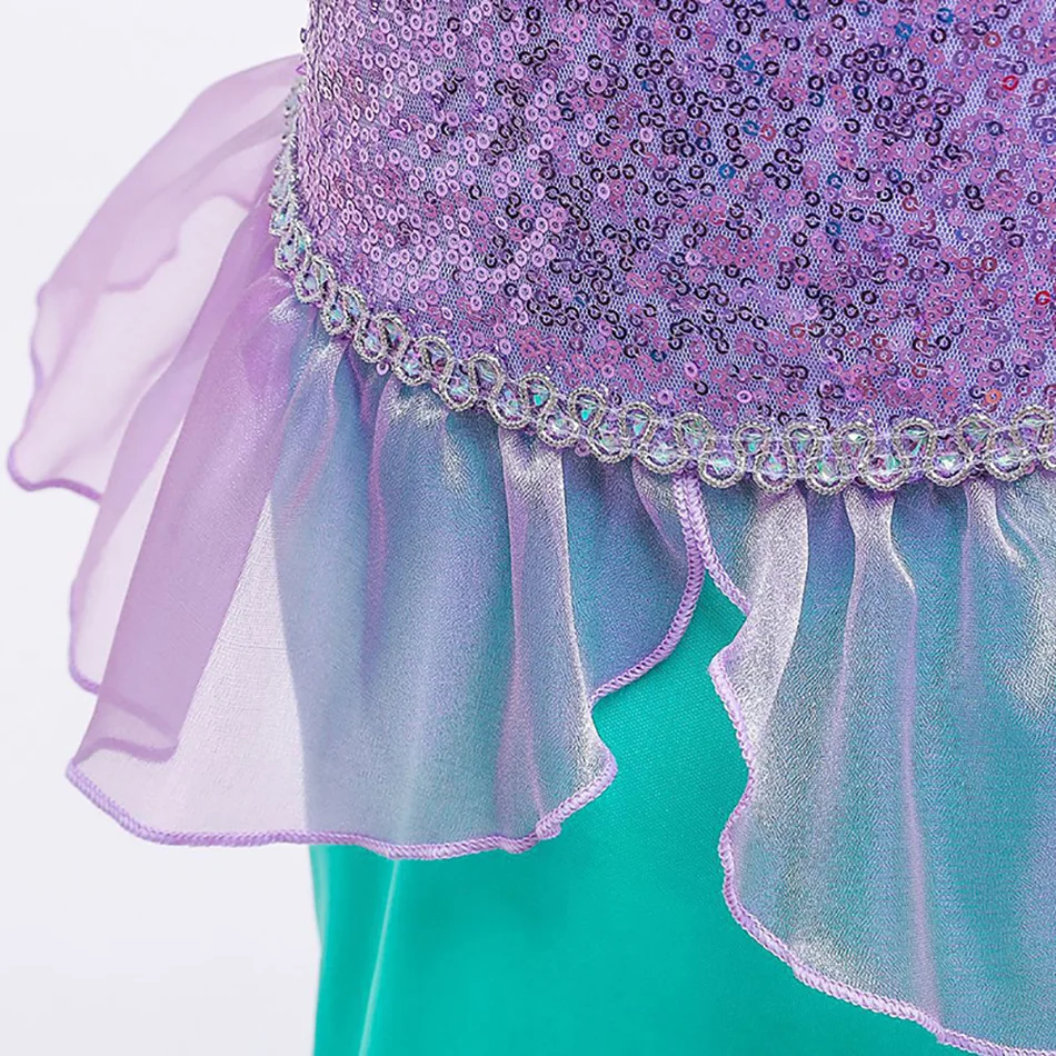 Mermaid Ariel Dress Kids Baby Girl Mermaid Cosplay Costume Child Summer Casual Dress Mermaid Cosplay Costume 3-10T
Mermaid Ariel Dress Kids Baby Girl Mermaid Cosplay Costume Child Summer Casual Dress Mermaid Cosplay Costume 3-10T