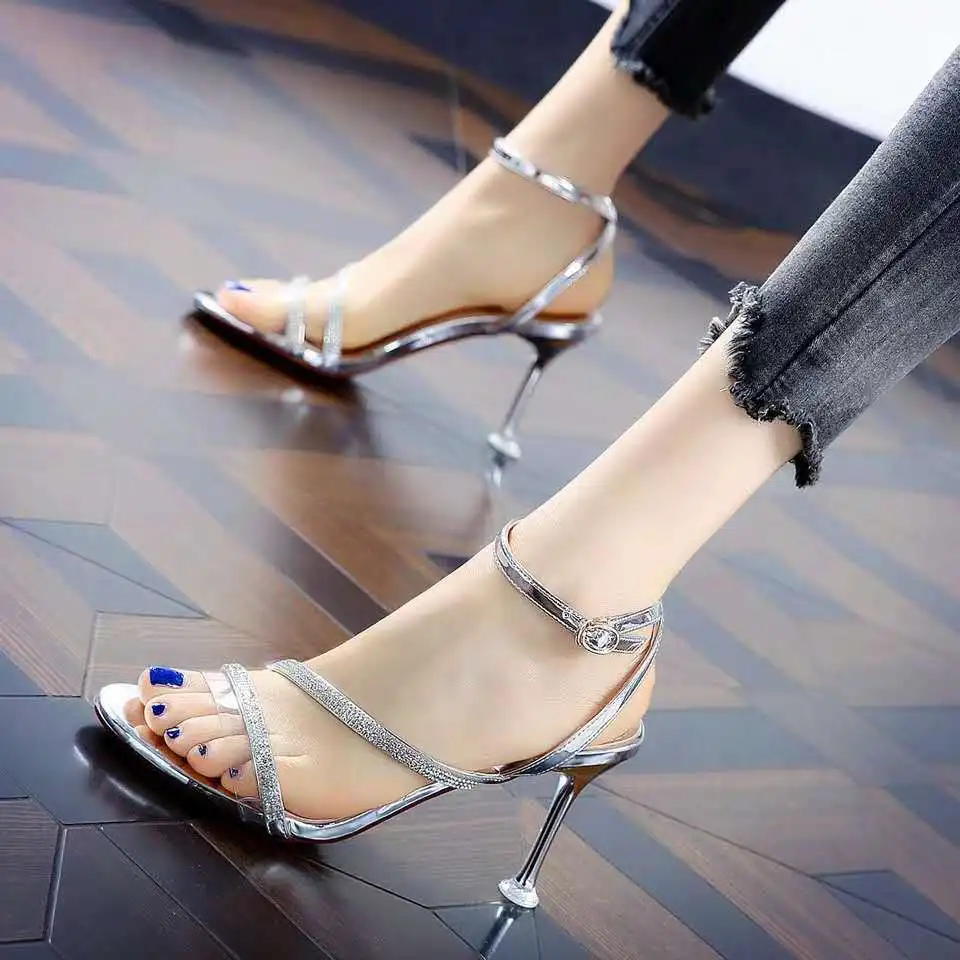 Sandals Women 2021 ZAR Luxury Brand Fashion High Heel Big Size 40 Pointed Toe Rhinestone Femme Shoes Sandalias de las mujeres
Sandals Women 2021 ZAR Luxury Brand Fashion High Heel Big Size 40 Pointed Toe Rhinestone Femme Shoes Sandalias de las mujeres