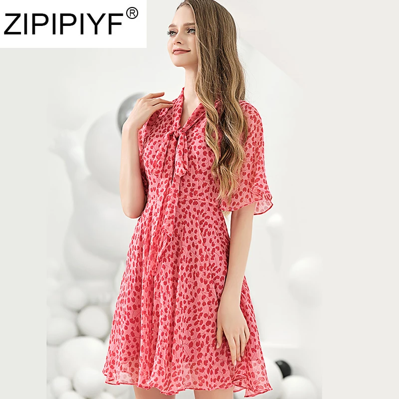 Женское шифоновое платье с расклешенными рукавами, летнее платье трапециевидной формы с цветочным рисунком, новинка 2020, C116 
Женское шифоновое платье с расклешенными рукавами, летнее платье трапециевидной формы с цветочным рисунком, новинка 2020, C116