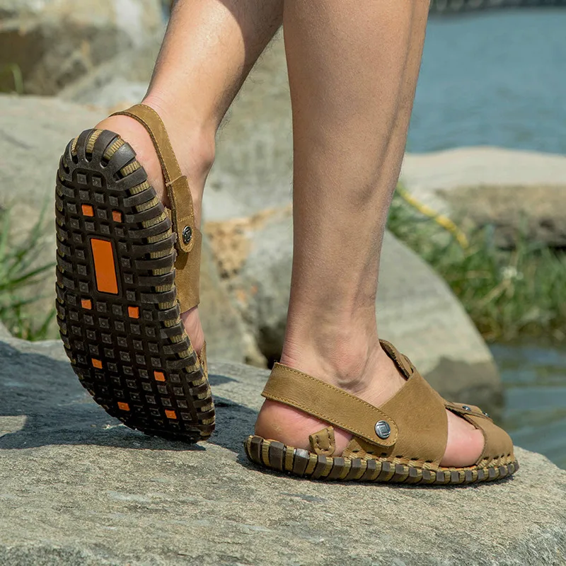 Sandals Man Beach Sandalias Deportivas Sport Sandals Men Sandale Homme 2020 Outdoor Hombre Cuero Mens Casual Roman Man Summer
Sandals Man Beach Sandalias Deportivas Sport Sandals Men Sandale Homme 2020 Outdoor Hombre Cuero Mens Casual Roman Man Summer