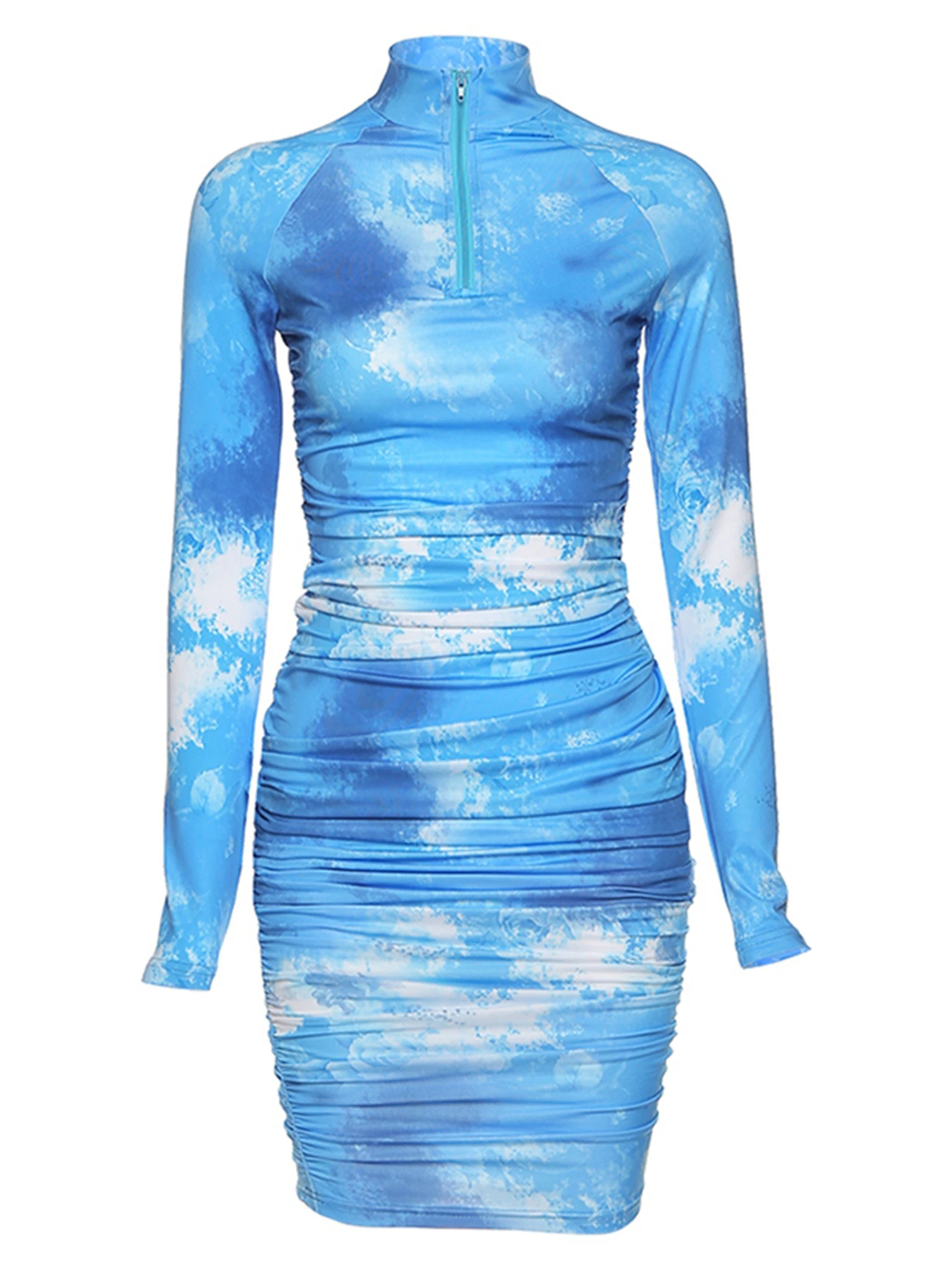 Fashion 2021 spring women's dress Large size 5xl Pleated zipper printing Tight Sexy dresses long evening elegant bodycon dress
Fashion 2021 spring women's dress Large size 5xl Pleated zipper printing Tight Sexy dresses long evening elegant bodycon dress