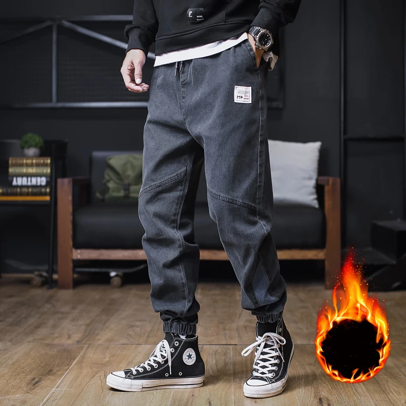 2020 New Winter Thick Fleece Warm Cargo Jeans Men Joggers Baggy Jeans Plus Size Denim Pants
2020 New Winter Thick Fleece Warm Cargo Jeans Men Joggers Baggy Jeans Plus Size Denim Pants