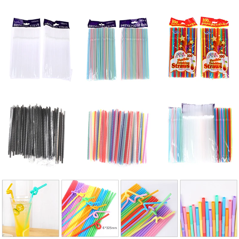 8/10/100/200pcs Mixed Colors Plastic Bendable Drinking Straws Disposable Beverage Straws Wedding Decor Party Bar Club Supplies
8/10/100/200pcs Mixed Colors Plastic Bendable Drinking Straws Disposable Beverage Straws Wedding Decor Party Bar Club Supplies