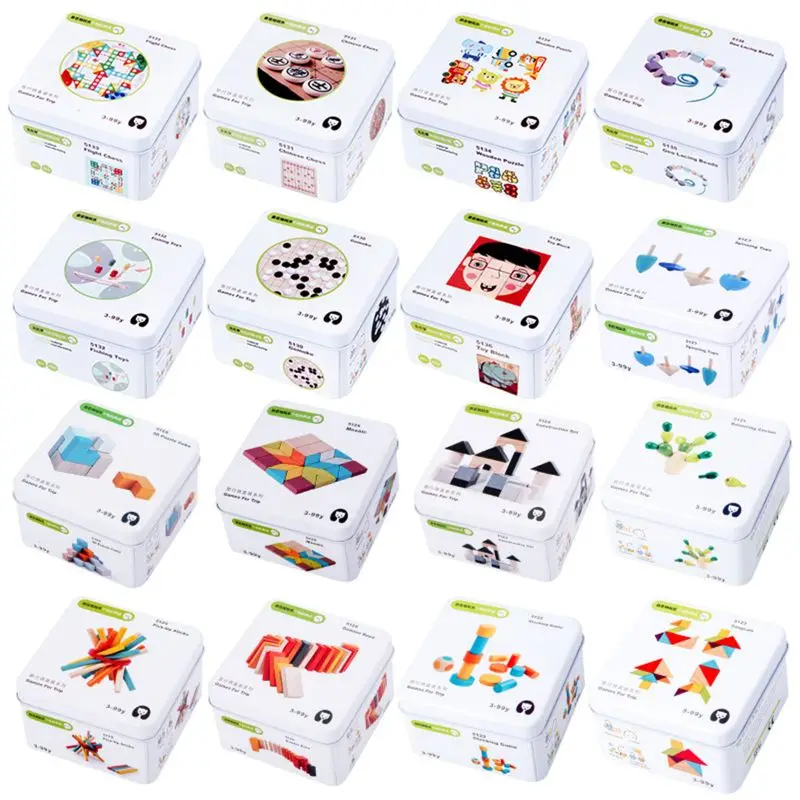 Wooden Early Learning Education Intelligence Building Block Toys Children Portable Travel Cognitive Interactive Game Toy
Wooden Early Learning Education Intelligence Building Block Toys Children Portable Travel Cognitive Interactive Game Toy