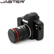 JASTER Hot SLR camera USB flash drive Camera pendrive cartoon usb stick mini pen drive 64GB 32GB 16GB memory stick free shipping