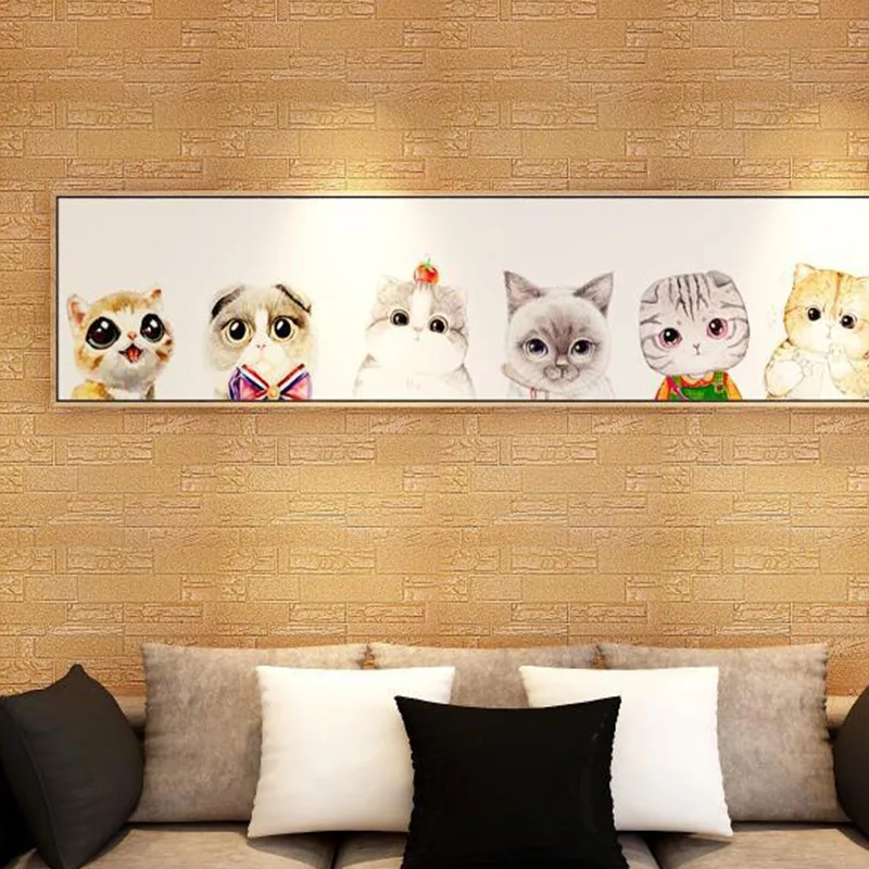 10 Styles Self adhesive 3D Brick Wallpaper Sticker for Living Room Bedroom TV Back Wall Waterproof DIY Foam Wall Sticker
10 Styles Self adhesive 3D Brick Wallpaper Sticker for Living Room Bedroom TV Back Wall Waterproof DIY Foam Wall Sticker