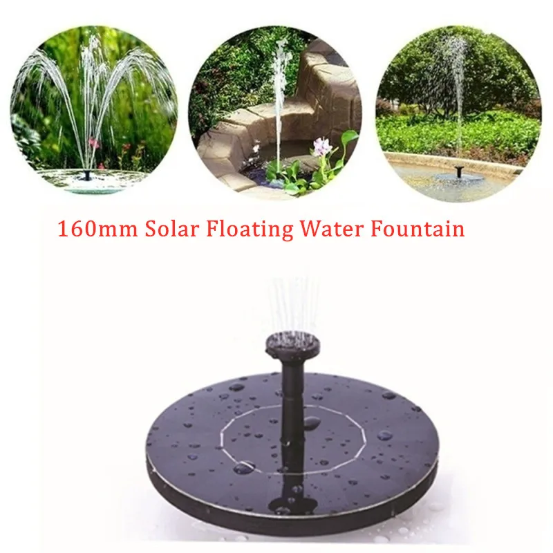 200L/h Mini Solar Power Water Fountain Garden Pool Pond Outdoor Solar Panel Floating Water Bird Bath Fountain Pump Garden Decor
200L/h Mini Solar Power Water Fountain Garden Pool Pond Outdoor Solar Panel Floating Water Bird Bath Fountain Pump Garden Decor