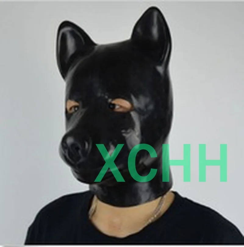 Natural Latex mask hood cosplay costumes fetish animal cosplay mask Back Zipper Club Wear one size
Natural Latex mask hood cosplay costumes fetish animal cosplay mask Back Zipper Club Wear one size