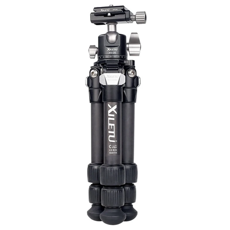 XILETU XLS223C+XG25 Camera Tripod With Detachable Ball Head 360° Rotating Slr Digital Camera Stand Mini Desktop Stand
XILETU XLS223C+XG25 Camera Tripod With Detachable Ball Head 360° Rotating Slr Digital Camera Stand Mini Desktop Stand