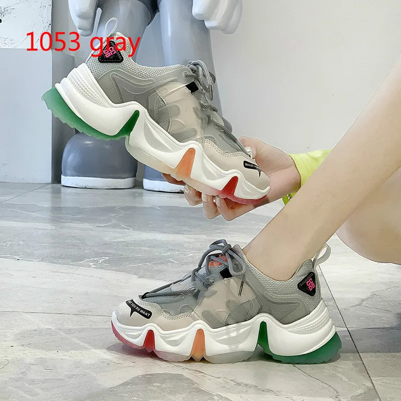 Sneakers Women Platform Dad Sneakers Tenis Casual Flats Breathable Soft Woman Chunky Shoes Mujer
Sneakers Women Platform Dad Sneakers Tenis Casual Flats Breathable Soft Woman Chunky Shoes Mujer