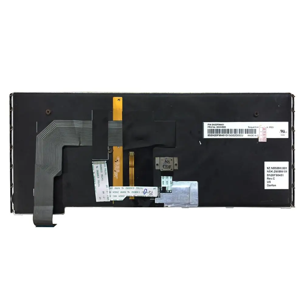 New Backlit Keyboard for Lenovo ThinkPad S3 Yoga 14 00HW763 SN20F98414 00HW80 laptop
New Backlit Keyboard for Lenovo ThinkPad S3 Yoga 14 00HW763 SN20F98414 00HW80 laptop