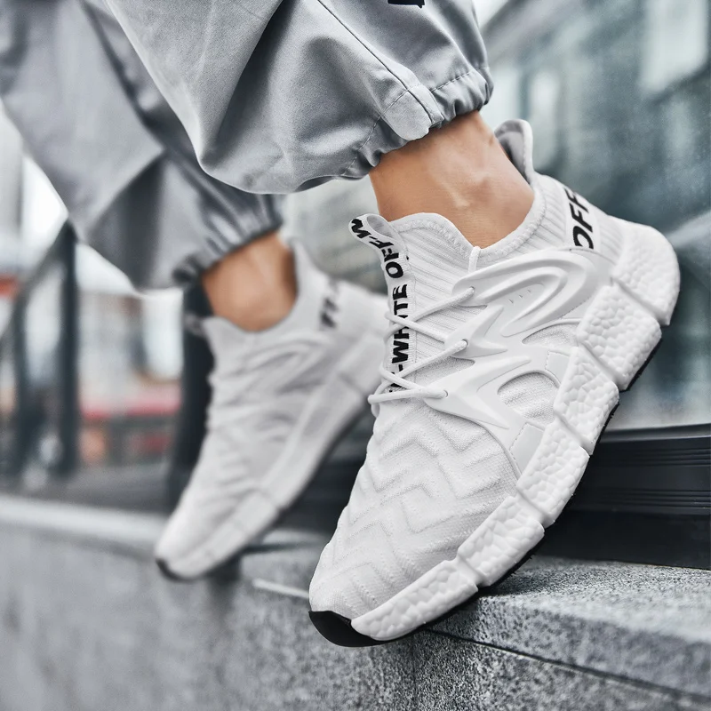 Breathable Summer Sports Shoes Lace-Up Mens Non Slip Running Shoes Street Shot Sneakers
Breathable Summer Sports Shoes Lace-Up Mens Non Slip Running Shoes Street Shot Sneakers