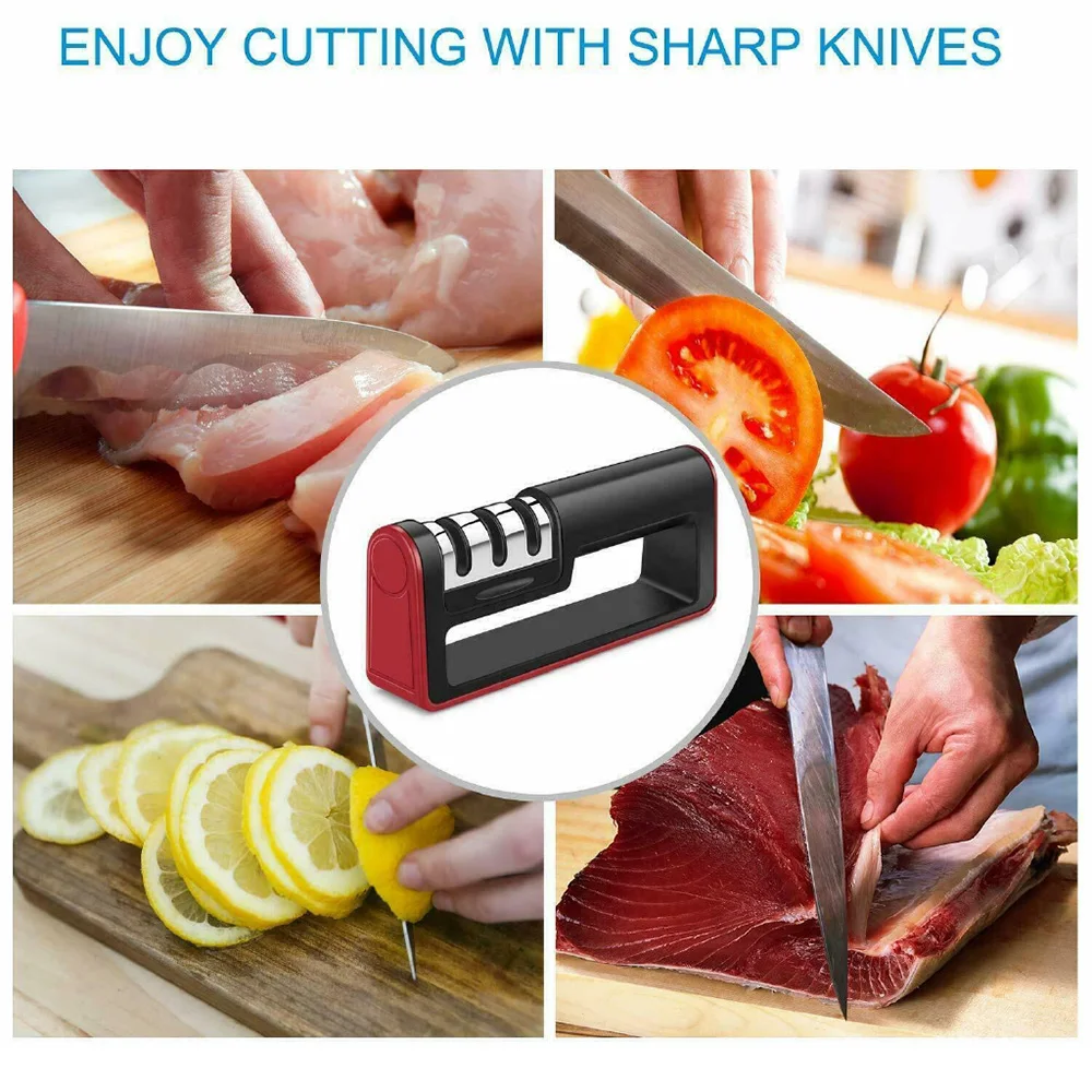 3 Slots Cutter Sharpener Diamond Kitchen Knifves Sharpening Stone Professional Ceramic Tungsten Kitchen Sharpening Tool
3 Slots Cutter Sharpener Diamond Kitchen Knifves Sharpening Stone Professional Ceramic Tungsten Kitchen Sharpening Tool
